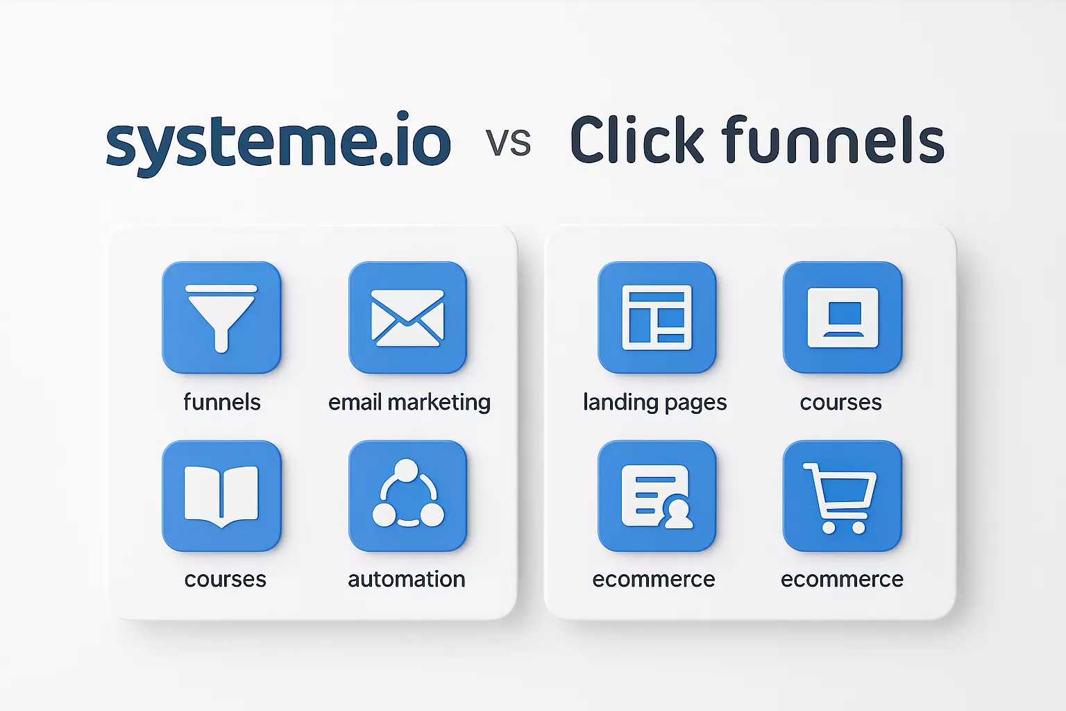Systeme.io vs ClickFunnels Comparison: Which Funnel Builder Is Better for Your Business?